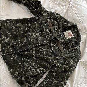 Mossimo Cropped Swing Camouflage Jeacket